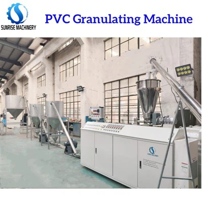 Máquina granuladora de PVC